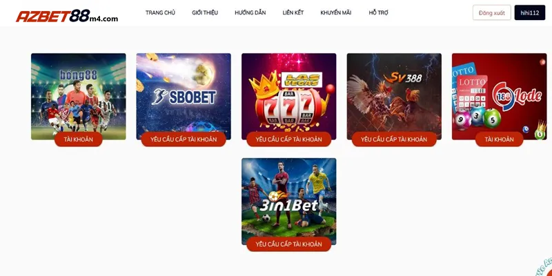 Những sảnh cá cược chất lượng chỉ có tại nhà cái Azbet88